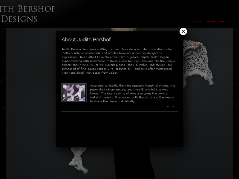 Judith Bershof Designs > About Us